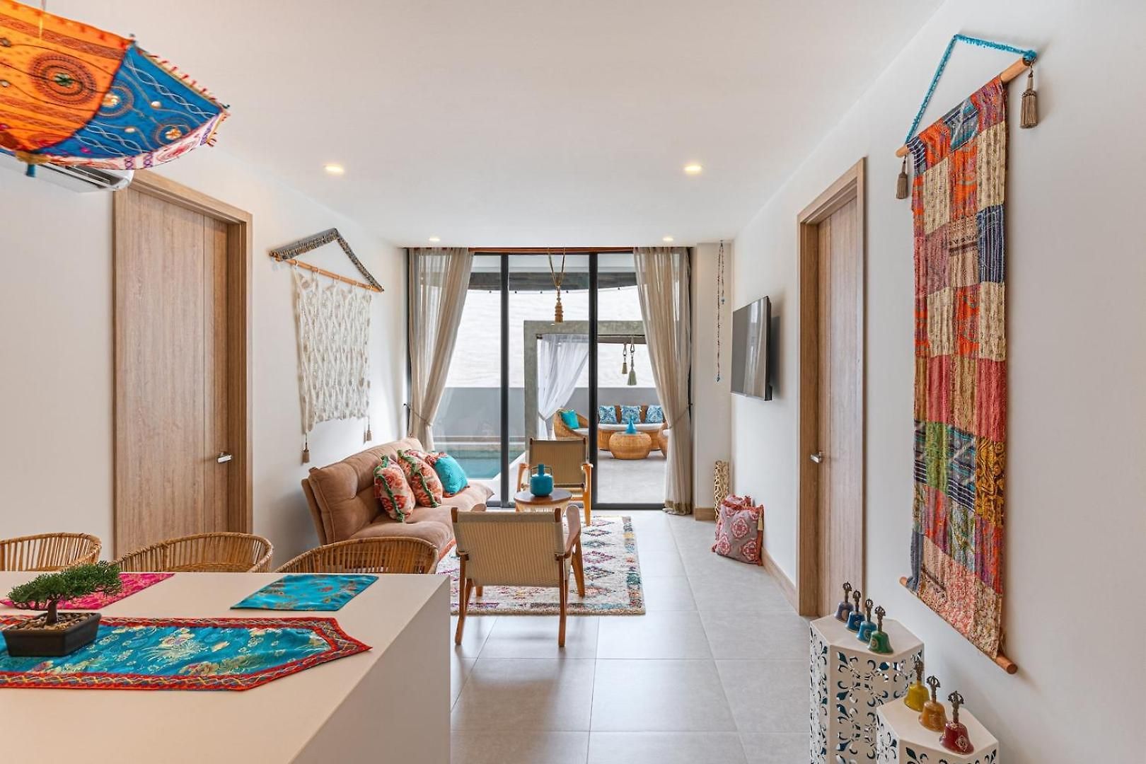 Bohemian 2br - Morros Kai - Private Pool & Parking Cartagena