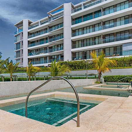Bohemian 2br - Morros Kai - Private Pool & Parking Apartamento Cartagena
