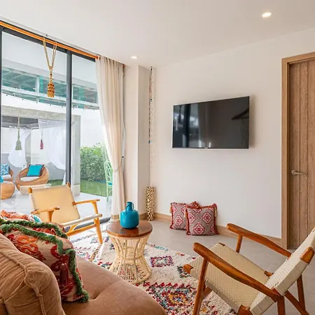 Bohemian 2br - Morros Kai - Private Pool & Parking Apartamento Cartagena