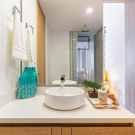 Bohemian 2br - Morros Kai - Private Pool & Parking Apartamento Cartagena