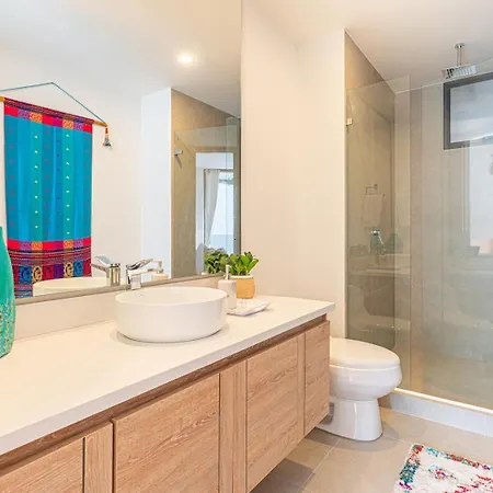 Bohemian 2br - Morros Kai - Private Pool & Parking Apartamento Cartagena