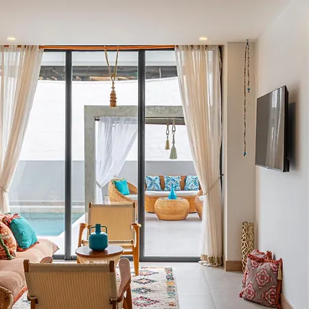 Bohemian 2br - Morros Kai - Private Pool & Parking Apartamento Cartagena