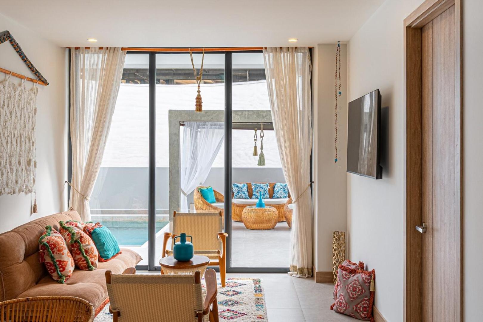 Bohemian 2br - Morros Kai - Private Pool & Parking Apartamento Cartagena